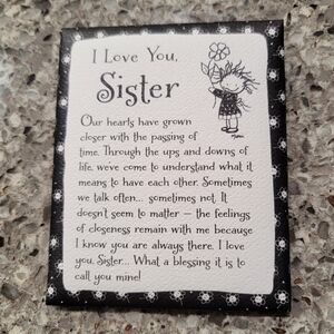 Blue Mountain Arts "Sister" magnet
